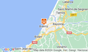 Karte Biarritz Studio 123305