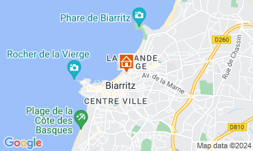 Karte Biarritz Studio 123305
