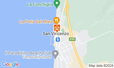 Karte San Vincenzo Appartement 42077