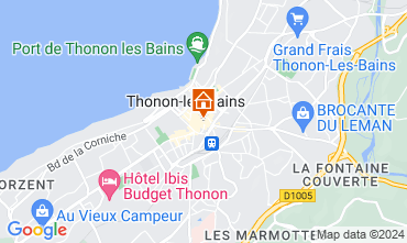 Karte Thonon Les Bains Appartement 126125