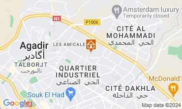 Karte Agadir Villa 54307
