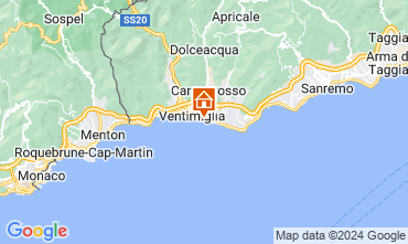 Karte Ventimiglia Bungalow 127761