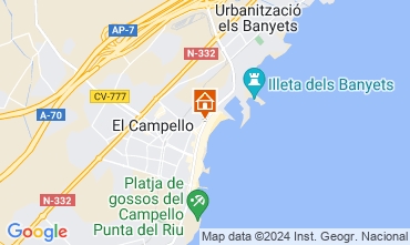 Karte Alicante Appartement 55110