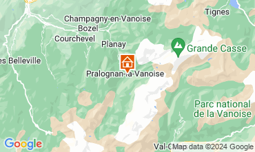 Karte Pralognan la Vanoise Chalet 128407