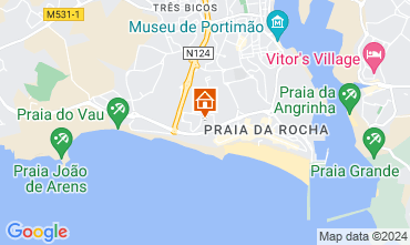 Karte Praia da Rocha Appartement 99868