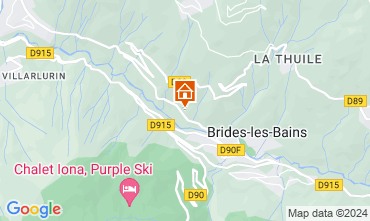 Karte Brides Les Bains Haus 120926