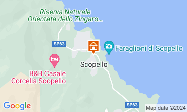 Karte Scopello Villa 31625