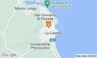 Karte La Caletta Appartement 122914