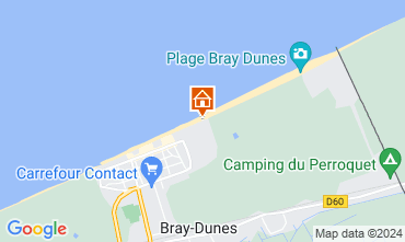 Karte Bray-Dunes Studio 127479