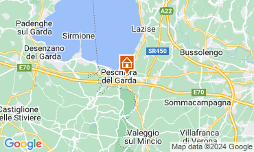 Karte Peschiera del Garda Appartement 70850