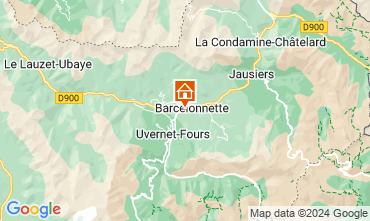 Karte Barcelonnette Chalet 68406