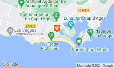 Karte Cap d'Agde Appartement 40866