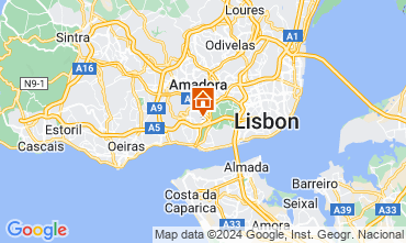Karte Lissabon Appartement 127690