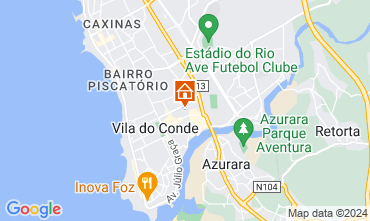 Karte Vila do Conde Appartement 75568