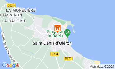 Karte Saint Denis d'Olron Haus 118173