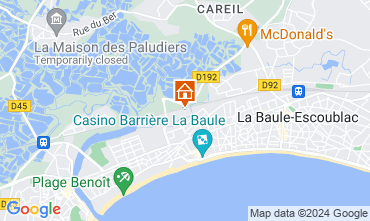 Karte La Baule Studio 45279