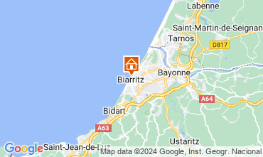 Karte Biarritz Studio 124610