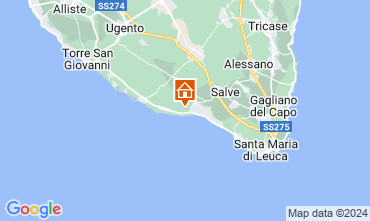 Karte Pescoluse Villa 71621