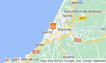 Karte Biarritz Haus 88875