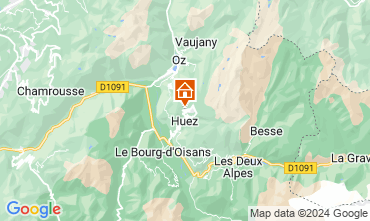 Karte Alpe d'Huez Appartement 128756