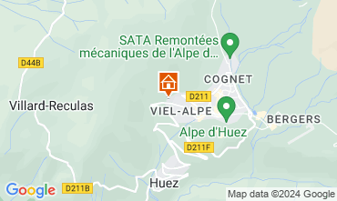 Karte Alpe d'Huez Appartement 128756