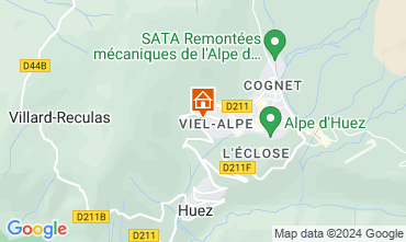 Karte Alpe d'Huez Chalet 108