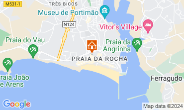 Karte Praia da Rocha Appartement 124819