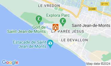Karte Saint Jean de Monts Villa 66656