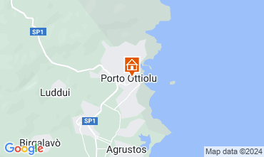 Karte Porto Ottiolu Appartement 70854