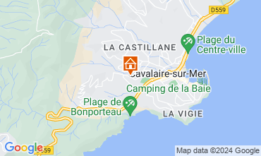 Karte Cavalaire-sur-Mer Appartement 113552