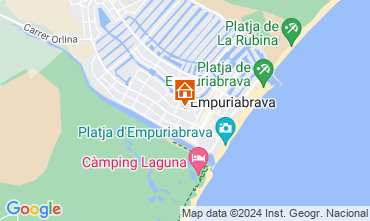 Karte Empuriabrava Appartement 76763