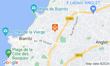 Karte Biarritz Appartement 109239