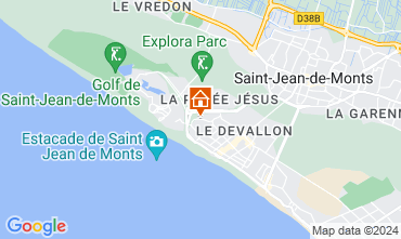 Karte Saint Jean de Monts Villa 128297