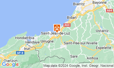 Karte Saint Jean de Luz Studio 88053