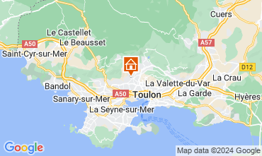 Karte Toulon Villa 94648