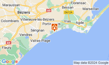 Karte Portiragnes Villa 124469