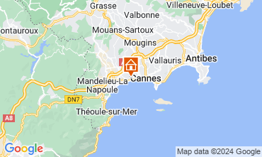 Karte Cannes Appartement 127906