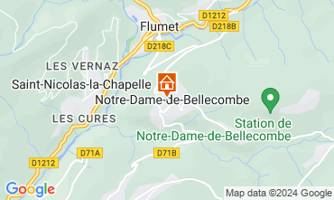 Karte Notre Dame de Bellecombe Appartement 107301