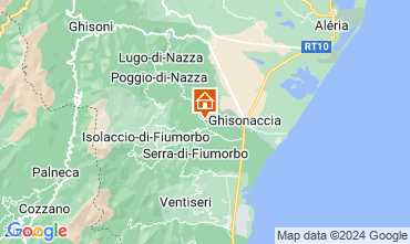 Karte Ghisonaccia Haus 128451
