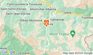 Karte Valloire Chalet 93732