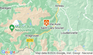 Karte Saint Lary Soulan Appartement 111970