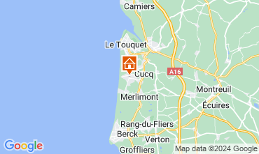 Karte Le Touquet Appartement 116191