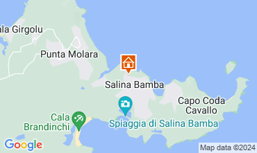 Karte Capo Coda Cavallo Appartement 98248