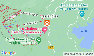 Karte Les Angles Chalet 58083