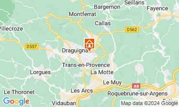 Karte Draguignan Villa 111531