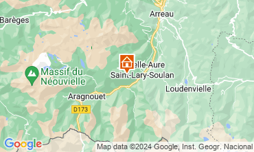 Karte Saint Lary Soulan Appartement 112293
