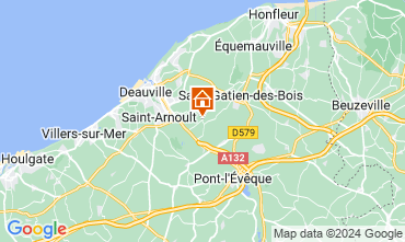 Karte Deauville Haus 32207