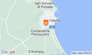 Karte La Caletta Appartement 119013
