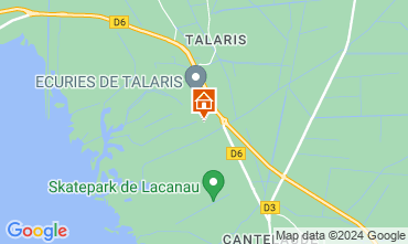Karte Lacanau Haus 128876