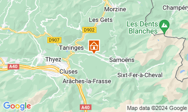 Karte Morillon Grand Massif Chalet 74243
